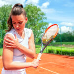テニス肩の痛み