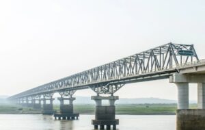 トラス構造の橋