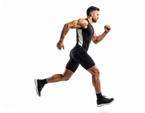 前傾姿勢でのランニング