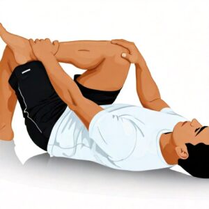 梨状筋のストレッチ
