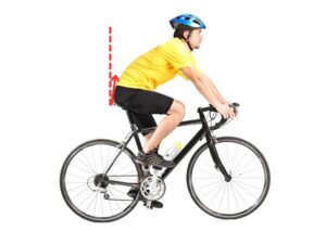 ロードバイク骨盤を立てる