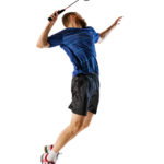 バドミントンジャンプスマッシュ