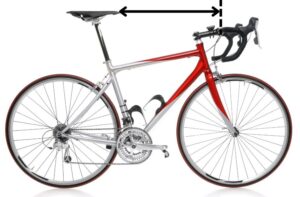 ロードバイクハンドルのリーチ