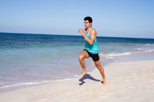 砂浜ランニング