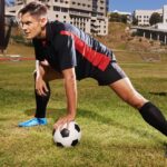 サッカー内転筋ストレッチ